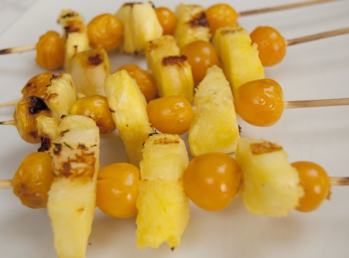 pichuberry fruit skewer