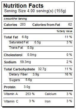 Sweet Purple Potato Chips_ Nutrition Facts