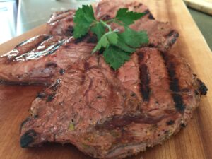 Sirloin Steak w Cilantro-Soy Marinade