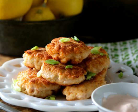 Sesame-Ginger Salmon Croquettes