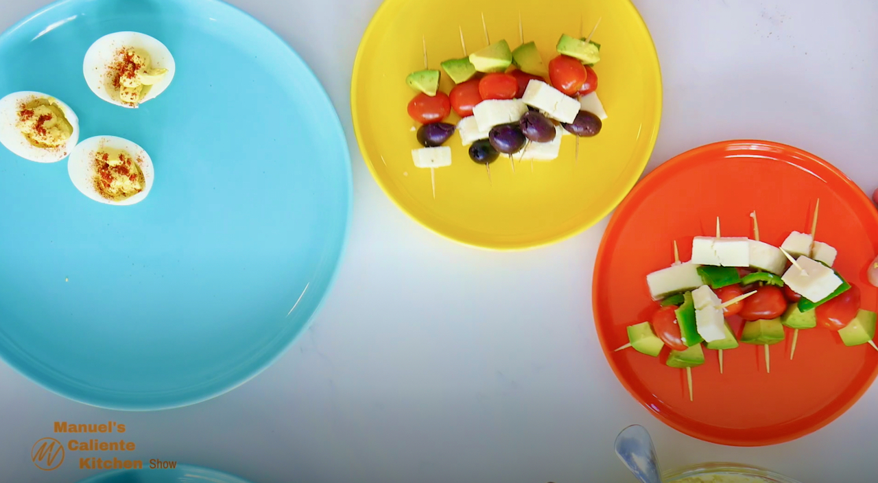 Peruvian-Spiced-Tomato-Cheese-and-Olive-Skewers.