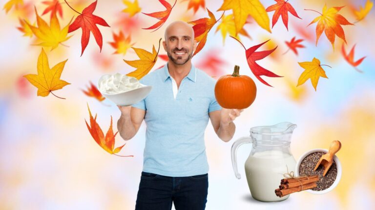 High protein pumpkin chia seed pudding