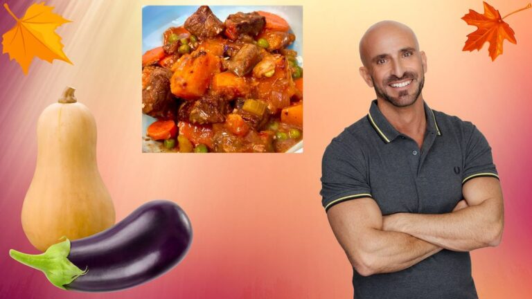 roasted eggplant butternut squash beef stew
