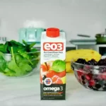 EO3 enhanced omega 3 smoothie with berries and spinach for recovery smoothie manuel villacorta