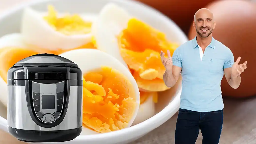 Instant pot medium-boiled eggs