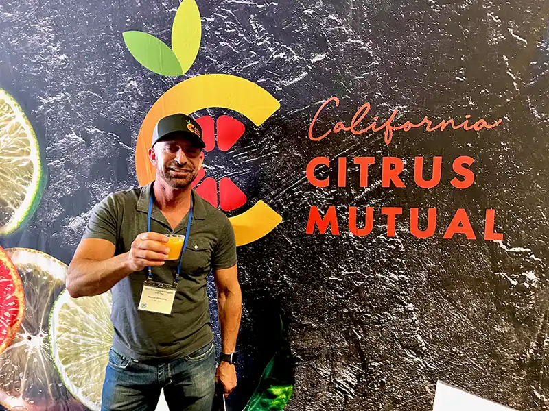 Manuel villacorta with citrus mutual farm tour