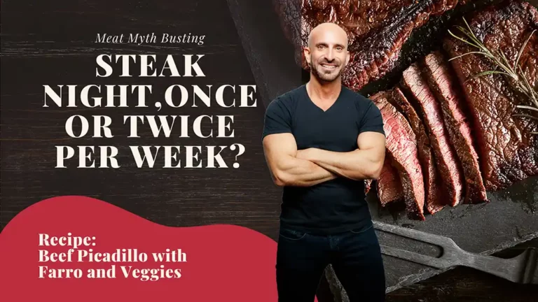 is beef good for you, steak night once or twice a week