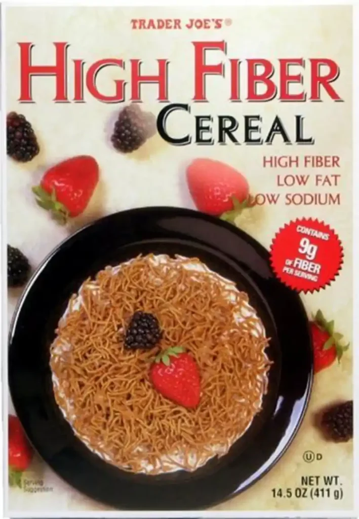 trader joes high fiber cereal