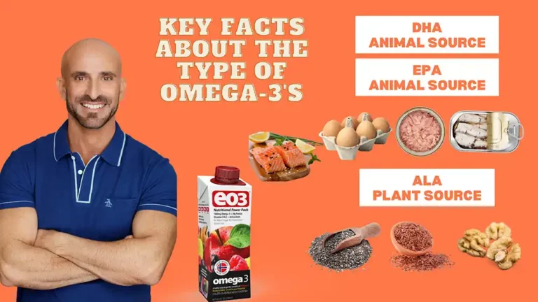 vegan omega 3 vs animal omega 3 EO3 EPA & DHA manuel villacorta