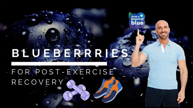 Blueberies food for muscle recovery