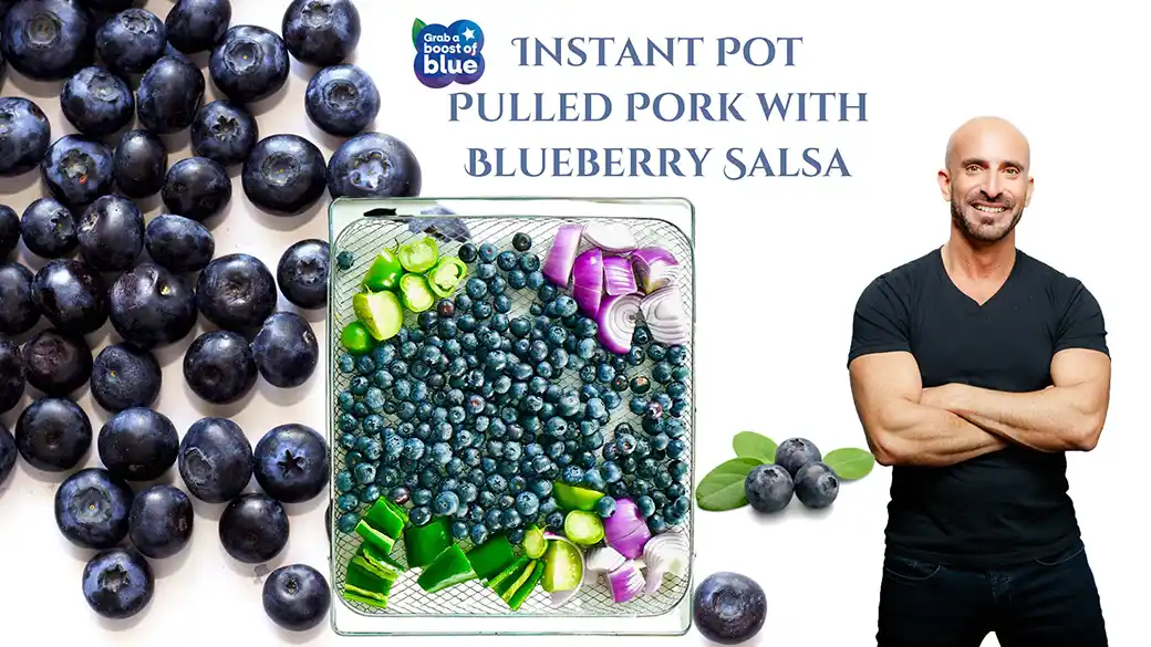 Instant Pot Pulled Pork with Blueberry Salsa Manuel Villacorta Weight