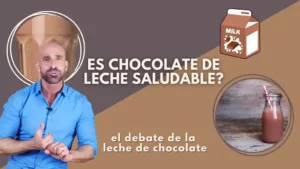 es saludable la leche con chocolate