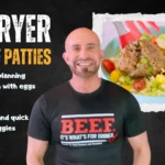 Lean Air Fryer Beef Patties Manuel Villacorta