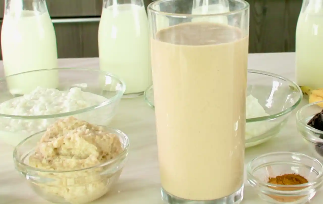 cinnamon oatmeal smoothie meal replacement manuel villacorta