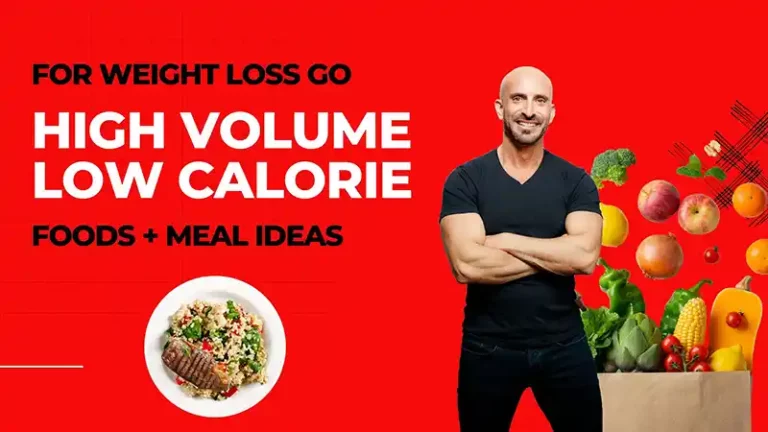 High volume low calorie foods and meals manuel villacorta
