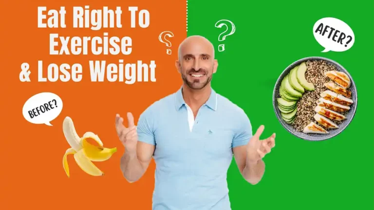 Eat before or after a workout to lose weight