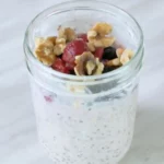 high protein cottage cheese overnight oats