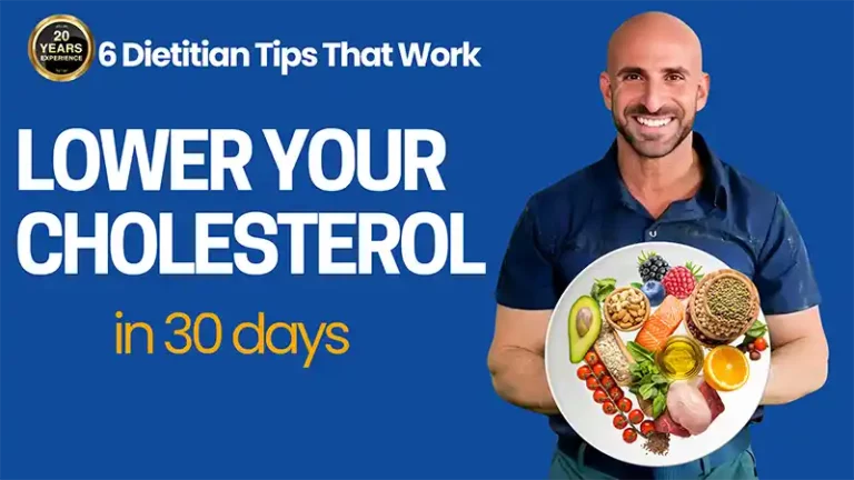 How to lower cholesterol in 30 days