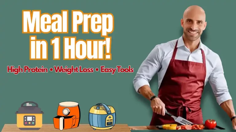 Weight loss meal prep in one hour