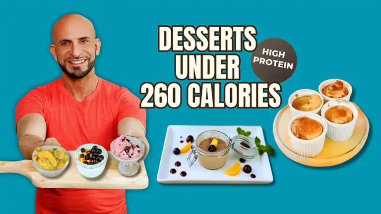 low calorie desserts under 260 calories
